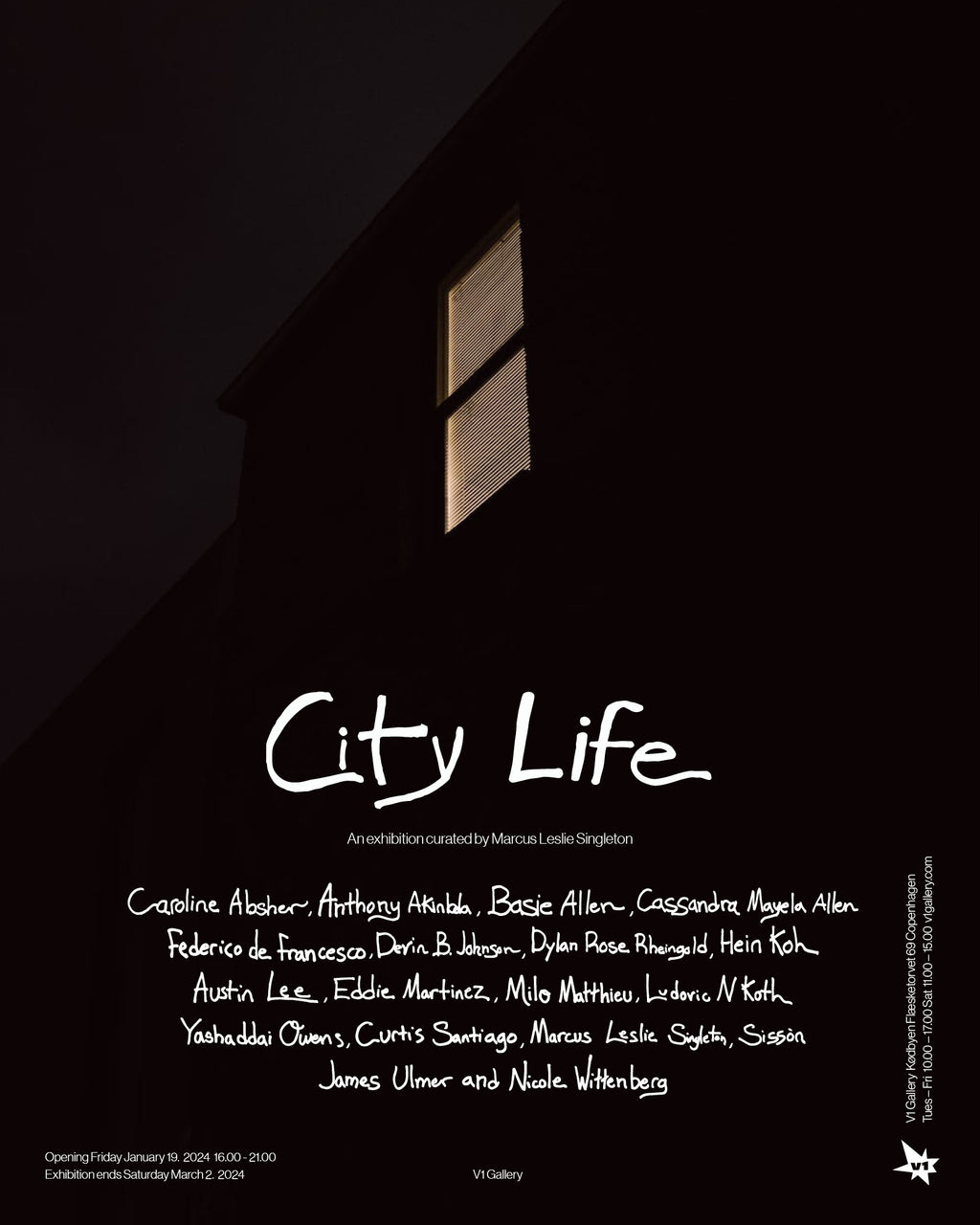 OPENING SOON: City Life, an exhibition curated by Marcus Leslie Singleton