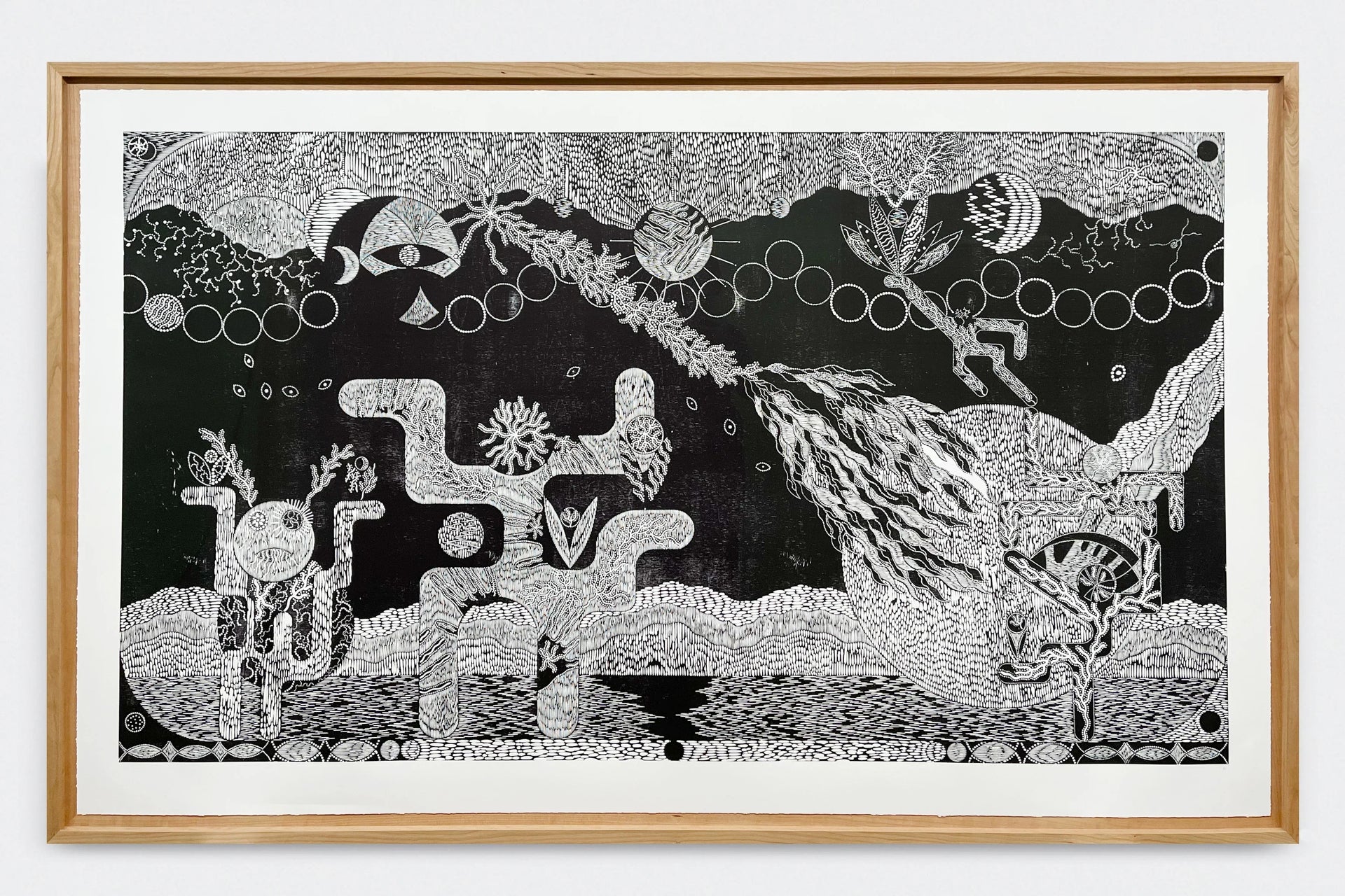 Troels Carlsen & Anton Funck participates in group exhibition at Kastrupgaard: Woodcut out of control