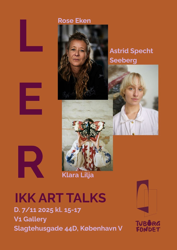 IKK ARt talk med Rose eken, klara lilja og Astrid Sprecht på v1 gallery