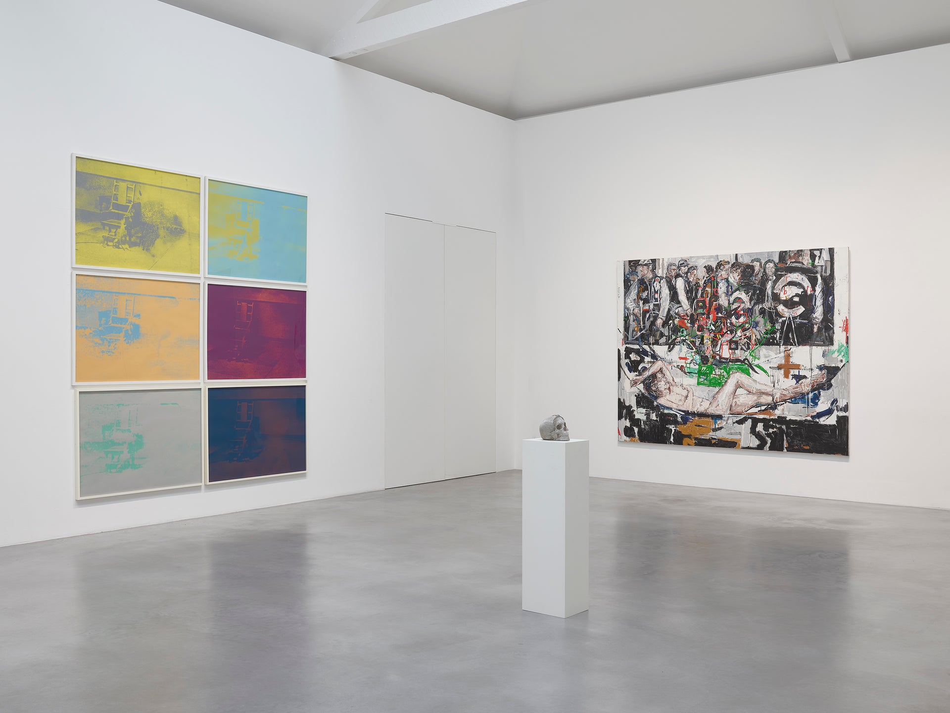 John Copeland and Wes Lang participates in a group EXHIBITION OF WORKS FROM DAMIEN HIRST’S COLLECTION alongside FRANCIS BACON, BANKSY, GEORG BASELITZ and more