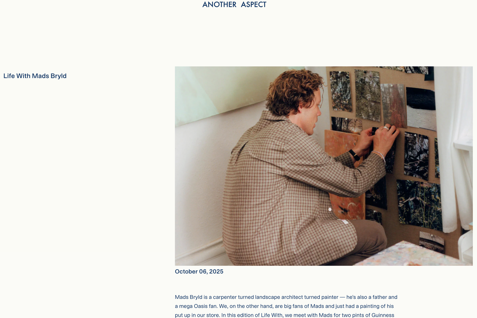 Another Aspect interviews Mads Bryld