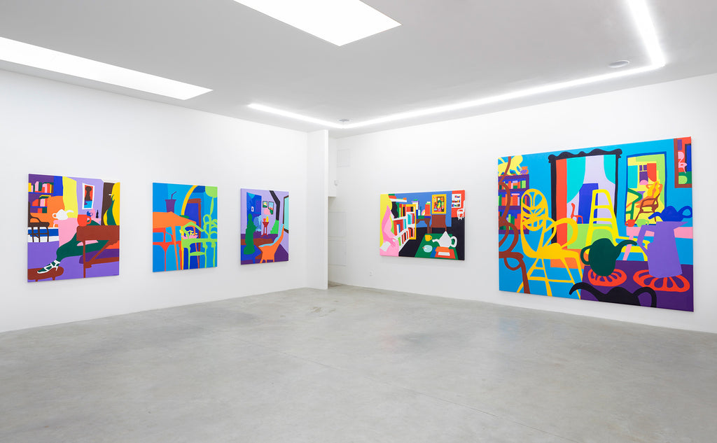 絵画 Toddjames Reas Blacklight 2006 supreme TJ_Install_Interior_Jan_2018_1