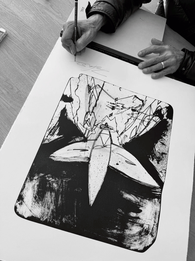 New lithographic print by FUTURA 2000 on our online store now