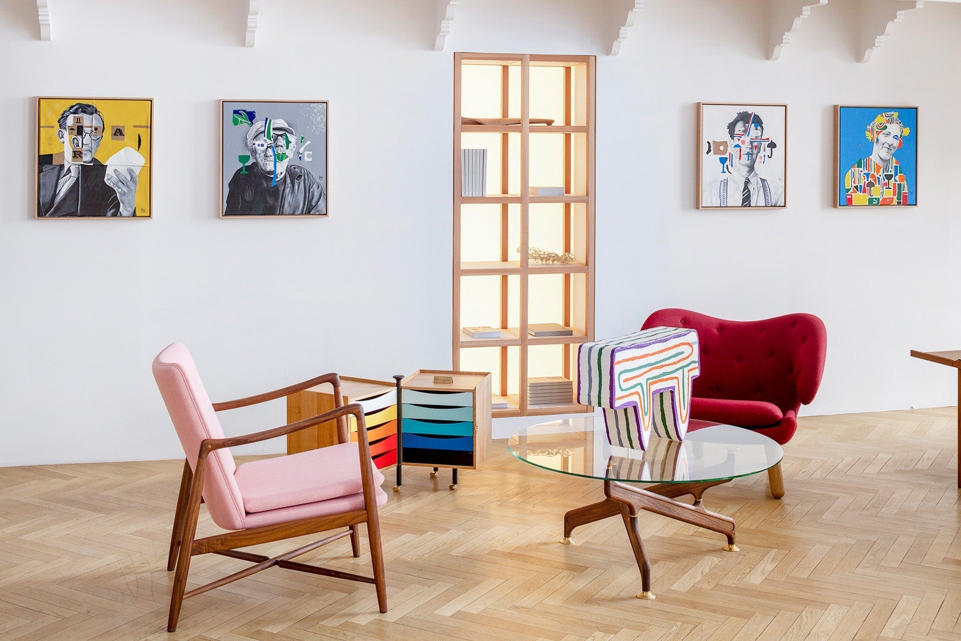 Know your lines and don't bump into the furniture, Søren Behncke at House of Finn Juhl