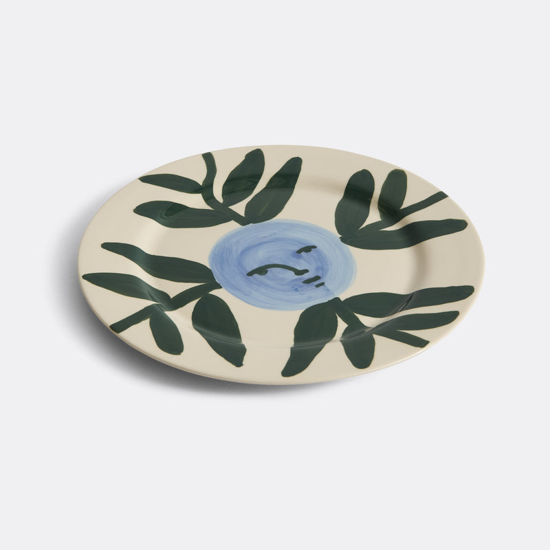 LA PITTURA PLATE, MOON FACE VINE Ø28,5 CM