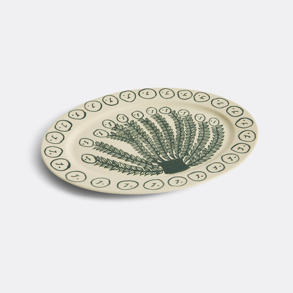 LA PITTURA OVAL SERVING PLATTER, OLIVE GROVE