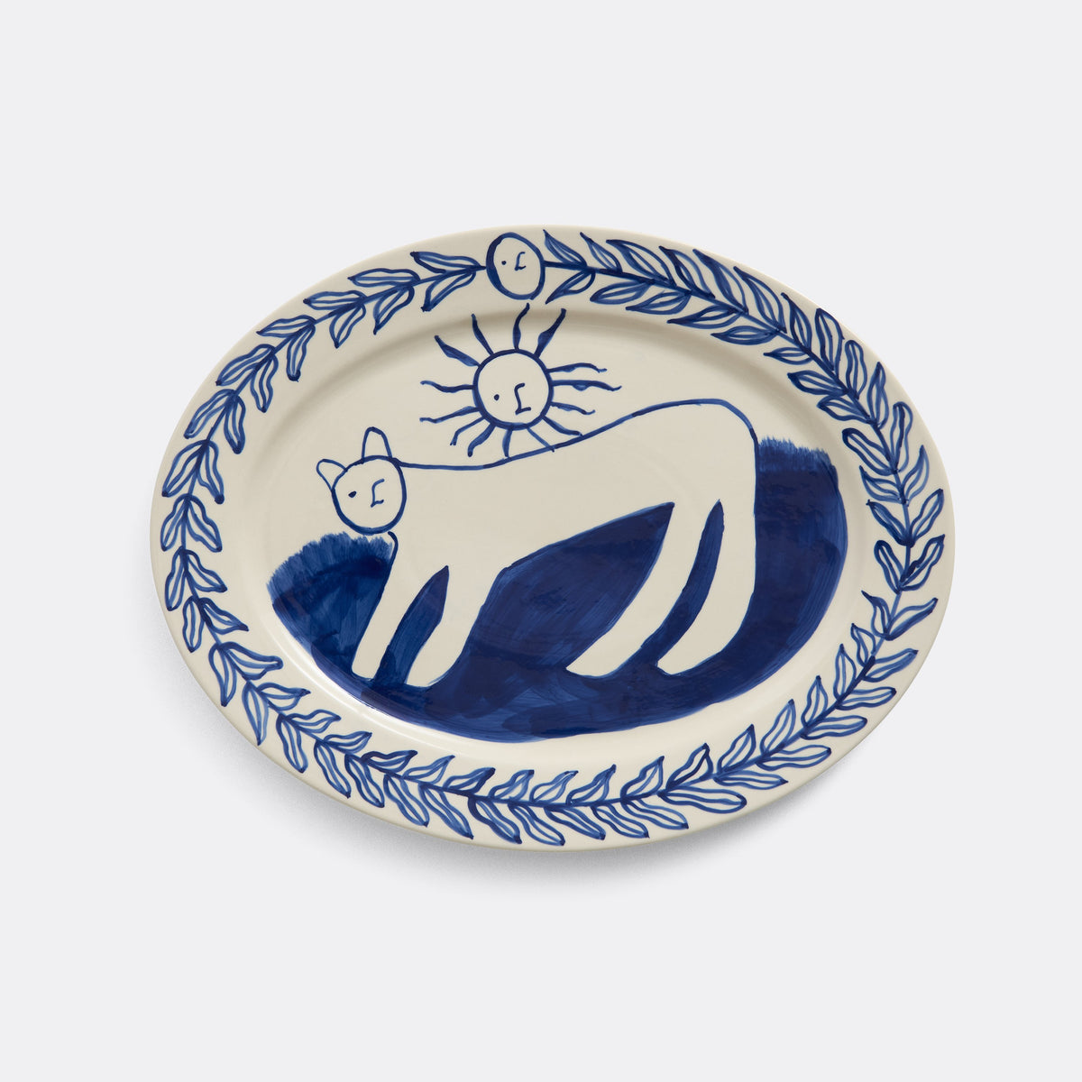 LA PITTURA OVAL SERVING PLATTER, CHARLOTTE – V1 Gallery