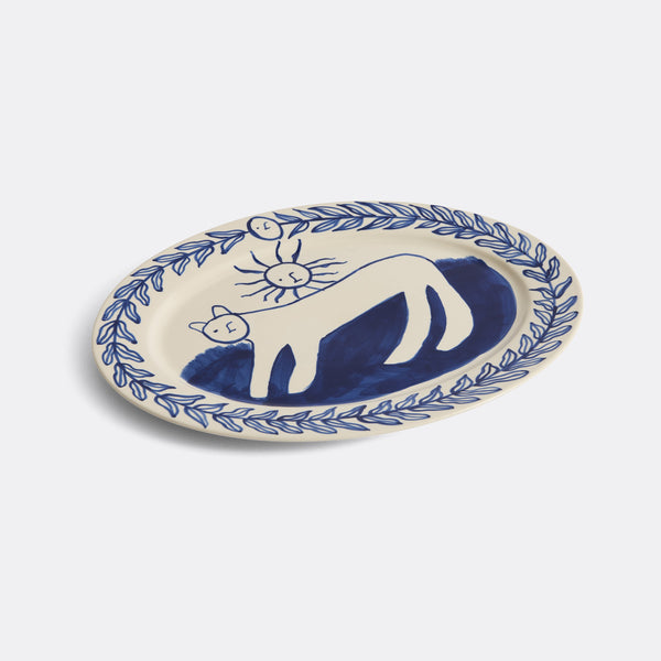 LA PITTURA OVAL SERVING PLATTER, CHARLOTTE