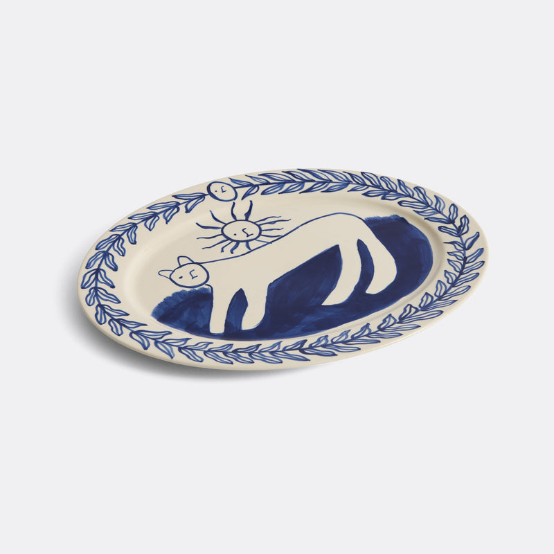 LA PITTURA OVAL SERVING PLATTER, CHARLOTTE