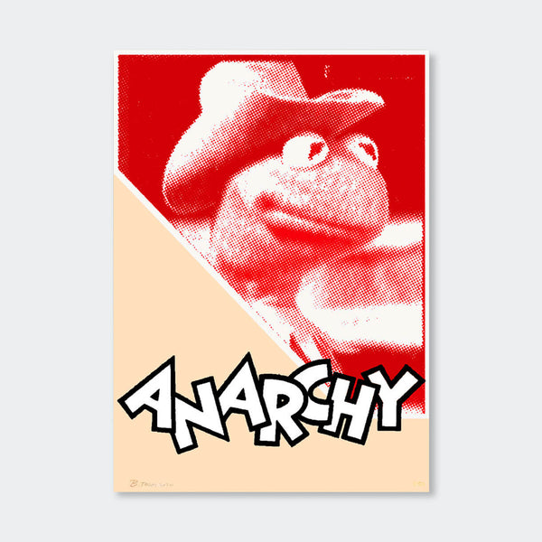 Rebel Frog (I’M No One’S Puppet) (Red). 2020