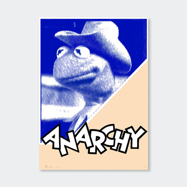 Rebel Frog (I’M No One’S Puppet) (Blue). 2020