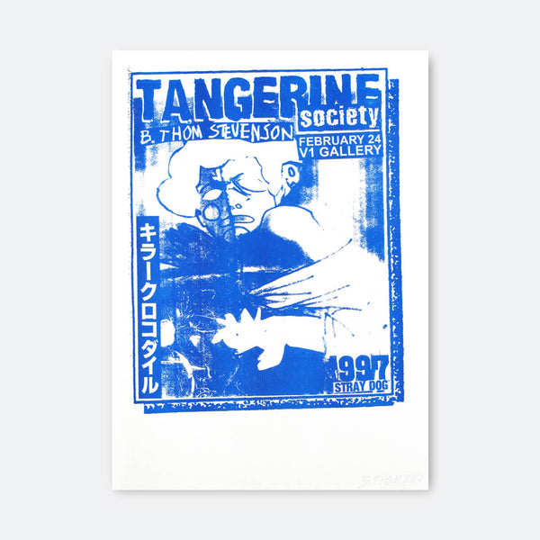 Tangerine Society (Blue). 2017
